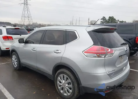 2015 Nissan Rogue S from USA, damaged, VIN KNMAT2MT3FP509009
